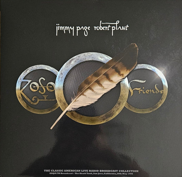 Jimmy Page, Robert Plant : Friends: Live In San Jose 1995 (LP, Ltd, Unofficial, Cle)