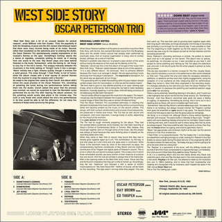 The Oscar Peterson Trio : West Side Story (LP, Album, Ltd, 180)