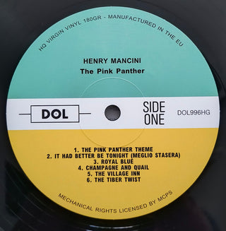 Henry Mancini : The Pink Panther (Music From The Film Score) (LP, Album, RE, 180)