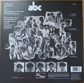 The Jackson 5 : ABC (LP, Album, Ltd, RE, Blu)
