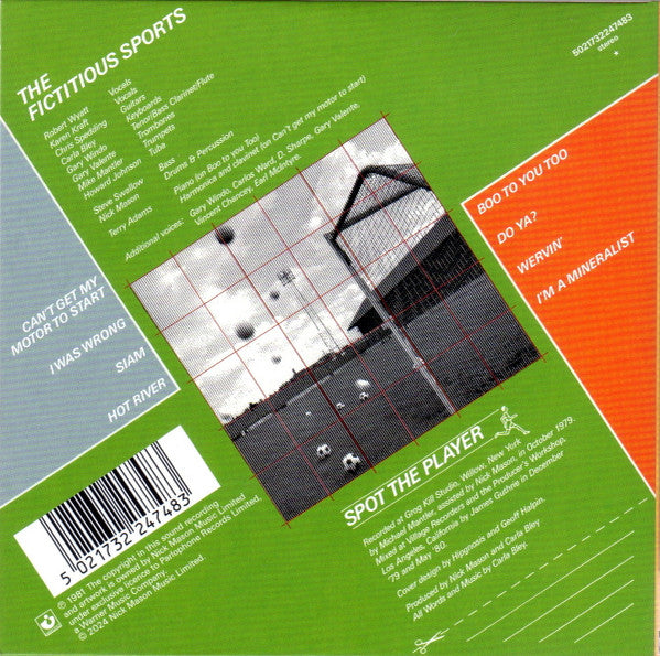 Nick Mason : Nick Mason's Fictitious Sports (CD, Album, RE, RM, Dou)