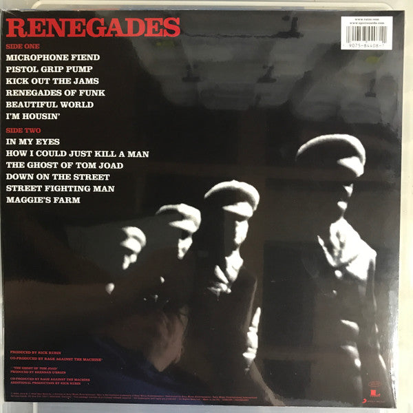 Rage Against The Machine : Renegades (LP, Album, RE, RP)
