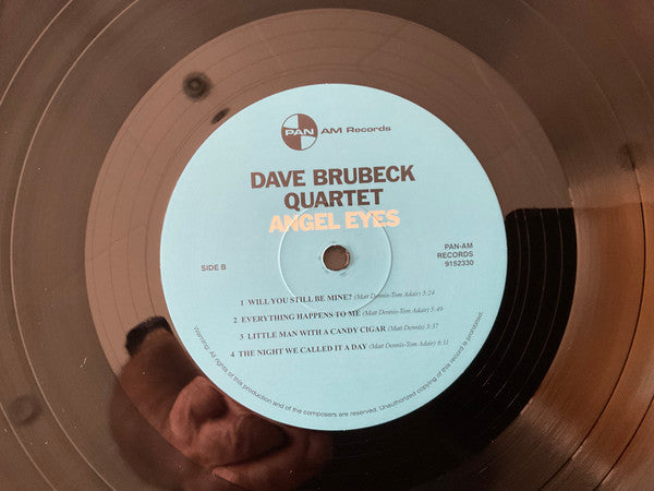 The Dave Brubeck Quartet : Angel Eyes (LP, Album, Ltd, RE, 180)