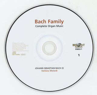 Various : Bach Family - Complete Organ Music (24xCD, Comp, RE + Box)