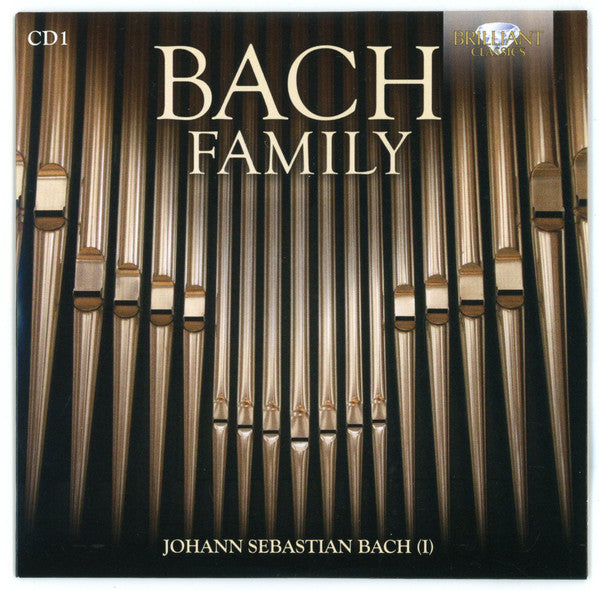 Various : Bach Family - Complete Organ Music (24xCD, Comp, RE + Box)