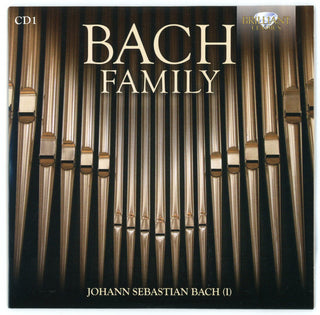 Various : Bach Family - Complete Organ Music (24xCD, Comp, RE + Box)
