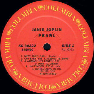 Janis Joplin : Pearl (LP, Album, RE)