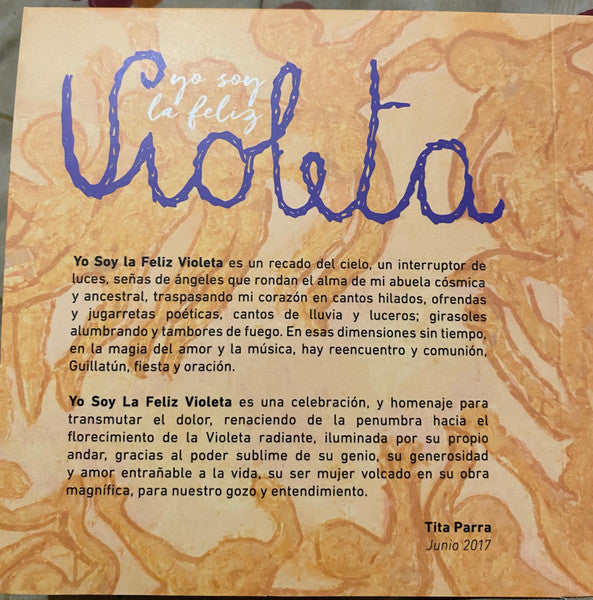 Tita Parra : Yo Soy la Feliz Violeta  (CD, Album)