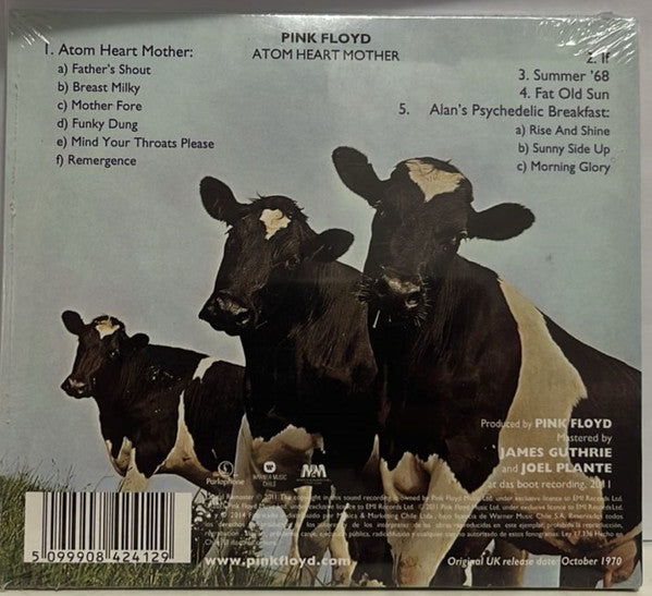 Pink Floyd : Atom Heart Mother (CD, Album, RE, RM)
