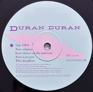 Duran Duran : Rio (LP, Album, RE, RM, Tex)