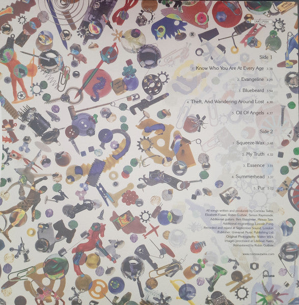 Cocteau Twins : Four-Calendar Café (LP, Album, RE, RM)