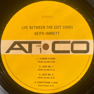Keith Jarrett : Life Between The Exit Signs (LP, Album, RE, RP)