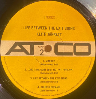 Keith Jarrett : Life Between The Exit Signs (LP, Album, RE, RP)
