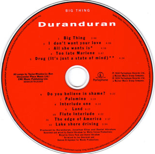 Duran Duran : Big Thing (CD, Album, RE, RM)