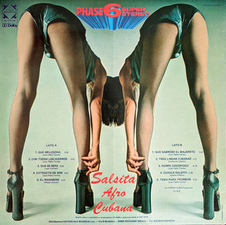 Orquesta Algo Nuevo : Salsita Afro Cubana (LP, Album, Quad, SQ-)