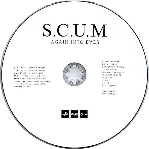 S.C.U.M : Again Into Eyes (CD, Album, Dig)