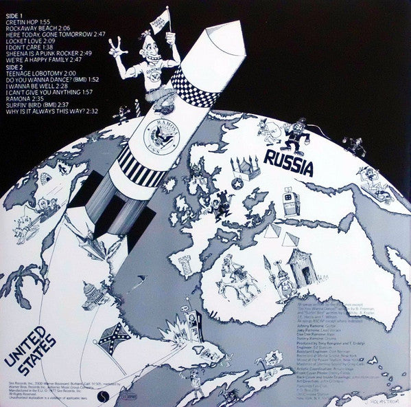 Ramones : Rocket To Russia (LP, Album, RE, 180)