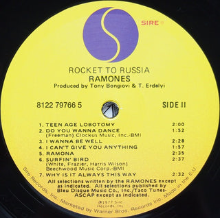 Ramones : Rocket To Russia (LP, Album, RE, 180)