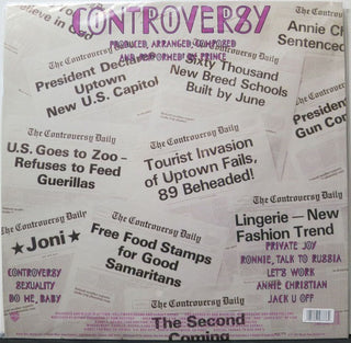 Prince : Controversy (LP, Album, RE, RM, 180)