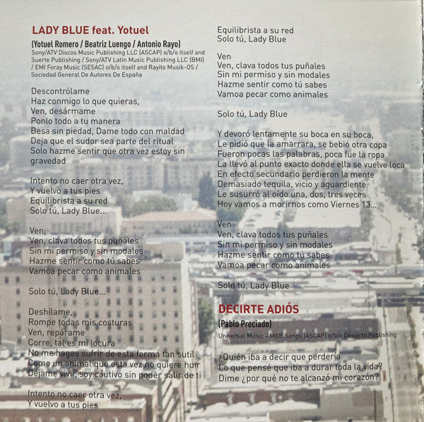 Cristian Castro : Dicen... (CD, Album)