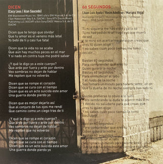 Cristian Castro : Dicen... (CD, Album)