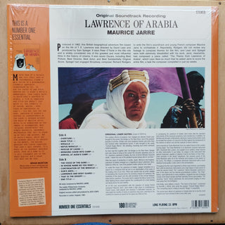 Maurice Jarre : Original Soundtrack Recording Lawrence Of Arabia (LP, RE)