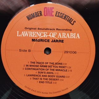 Maurice Jarre : Original Soundtrack Recording Lawrence Of Arabia (LP, RE)