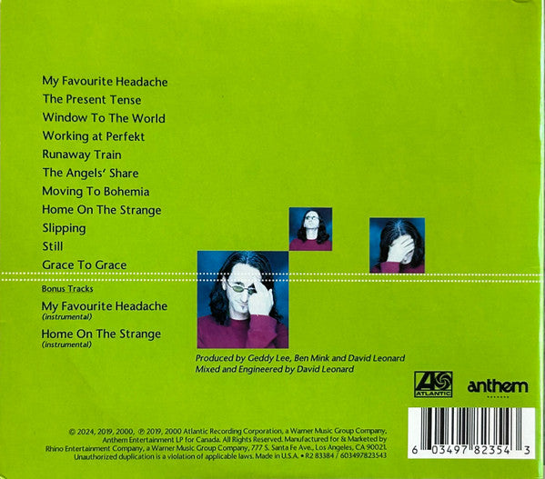 Geddy Lee : My Favourite Headache (CD, Album, RE)