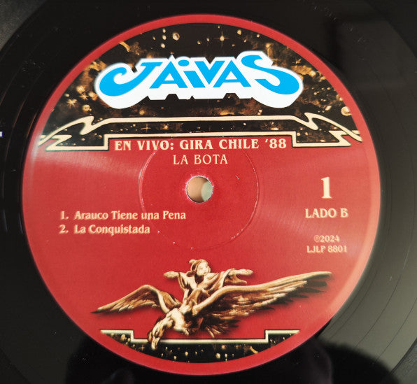 Los Jaivas : En Vivo (2x12", Album)