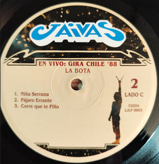 Los Jaivas : En Vivo (2x12", Album)