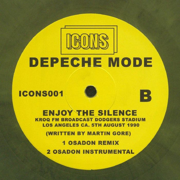 Depeche Mode : Enjoy The Silence (Osadon Remix) (12", Ltd, Unofficial, Gre)