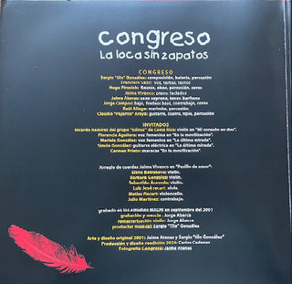 Congreso : La Loca Sin Zapatos (LP, Album)