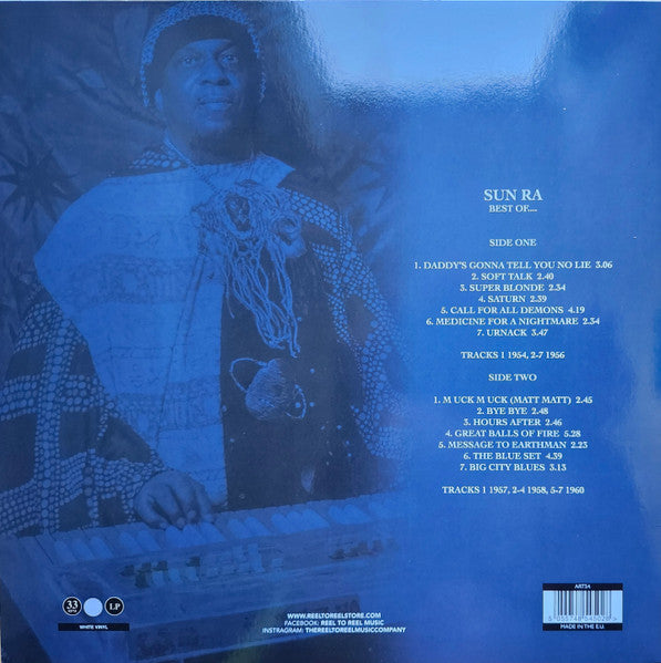 Sun Ra : Best Of.... (LP, Comp, Unofficial, Whi)