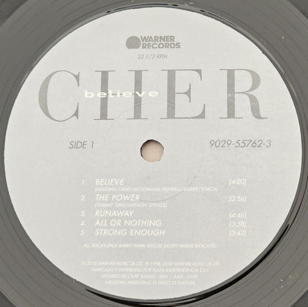 Cher : Believe (LP, Album, RE)