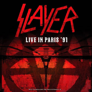 Slayer : Live In Paris '91 (LP, Album, Unofficial)
