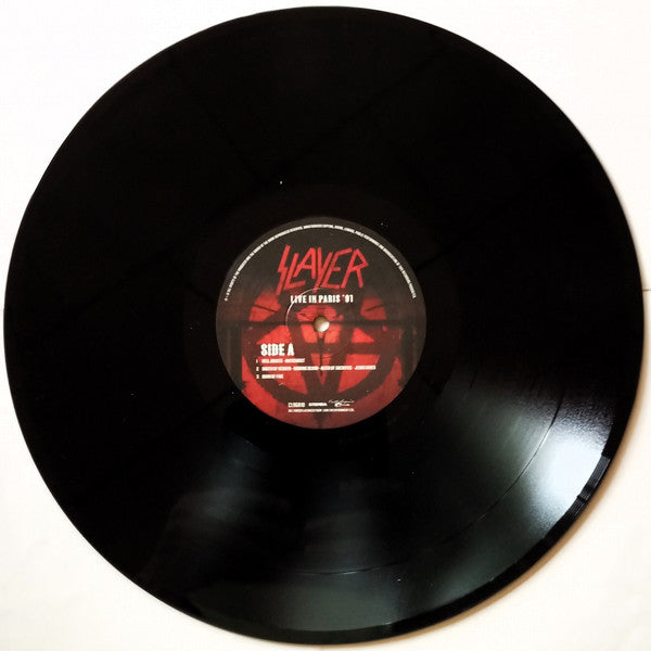 Slayer : Live In Paris '91 (LP, Album, Unofficial)