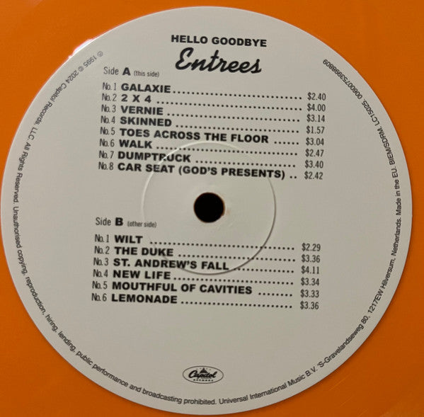 Blind Melon : Soup (LP, Album, Ltd, Ora)