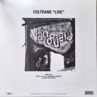 John Coltrane : "Live" At The Village Vanguard (LP, Album, RE, Gat)