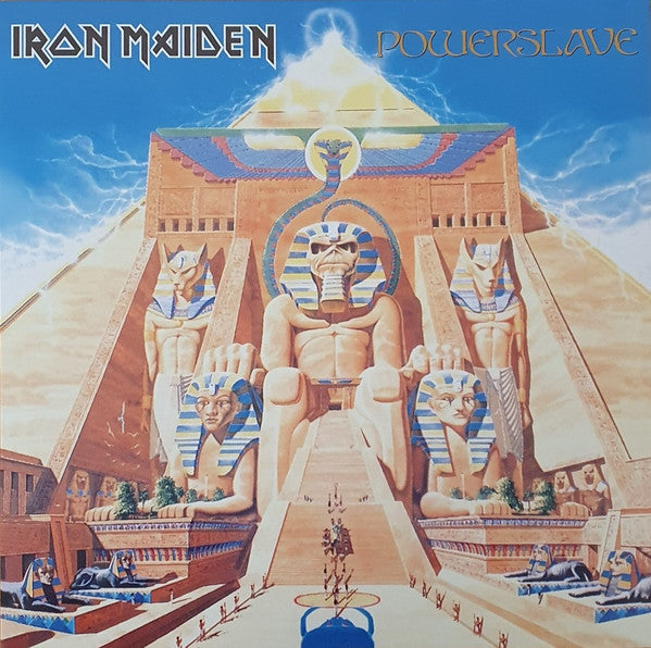 Iron Maiden : Powerslave (LP, Album, RE, 180)