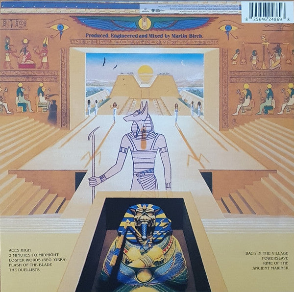 Iron Maiden : Powerslave (LP, Album, RE, 180)