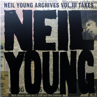 Neil Young : Neil Young Archives Vol. III Takes (2xLP, Comp)