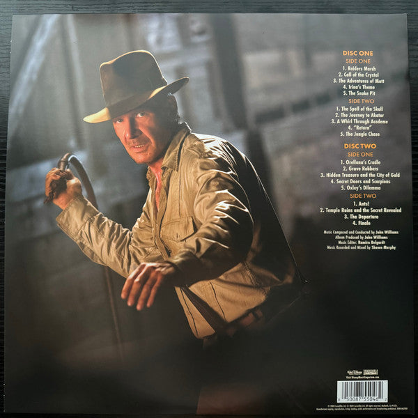 John Williams (4) : Indiana Jones And The Kingdom Of The Crystal Skull (Original Motion Picture Soundtrack) (2xLP, Album, Ltd, RE)