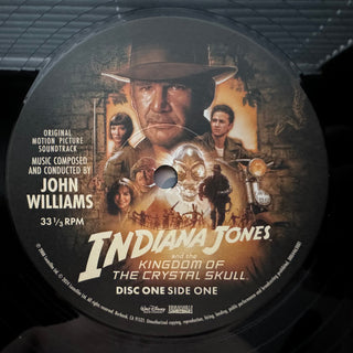 John Williams (4) : Indiana Jones And The Kingdom Of The Crystal Skull (Original Motion Picture Soundtrack) (2xLP, Album, Ltd, RE)