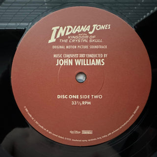 John Williams (4) : Indiana Jones And The Kingdom Of The Crystal Skull (Original Motion Picture Soundtrack) (2xLP, Album, Ltd, RE)