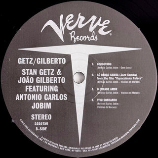 Stan Getz / Joao Gilberto* Featuring Antonio Carlos Jobim : Getz / Gilberto (LP, Album, RE, RP)