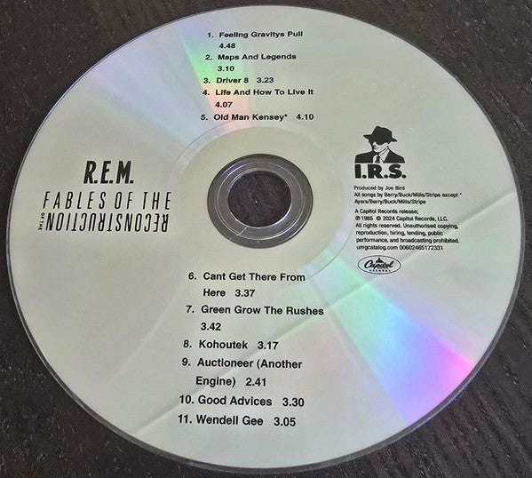 R.E.M. : Fables Of The Reconstruction / Reconstruction Of The Fables (CD, Album, RE, RM)
