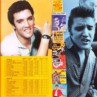 Elvis Presley : Number One U. S. Singles 1956-62 (LP, Comp, Ltd, RE, 180)