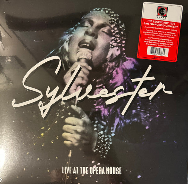 Sylvester : Live At The Opera House (3xLP, Album, Pur)