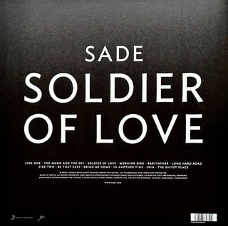 Sade : Soldier Of Love (LP, Album, RE, Gat)