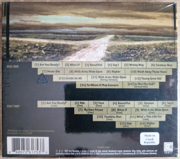 Creed (3) : Human Clay (CD, Album, RE, RM + CD, Album + Dlx, 25t)